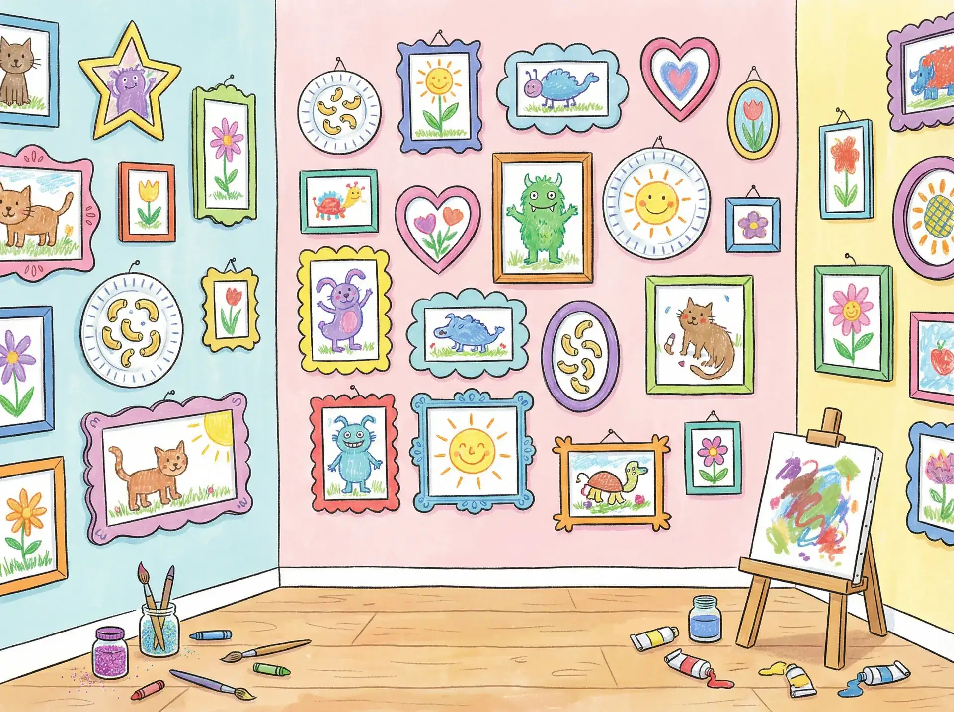 小朋友的彩色画作 - 钻石王老五的艰难爱情在线观看 创意展示